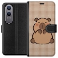 Miniatyrbild 1 av 3: OnePlus Nord CE4 Lite Plånboksfodral Mobilskal kawaii capybara flera figurer japansk stil