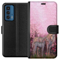 Miniatyrbilde 1 av 3: Motorola Edge 20 Pro Lommeboketui Unicorn