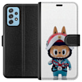 Miniatyrbillede 1 af 3: Samsung Galaxy A52 5G Tegnebogsetui How2work Labubu Monstre x