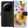 Pikkukuva 1 / 3: Xiaomi 13 Ultra Lompakkokotelo Painetut kukat