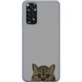 Miniatyrbilde 1 av 3: Xiaomi Redmi Note 11 Gjennomsiktig deksel Grå Kattblikk - sti