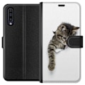 Miniatyrbillede 1 af 3: Samsung Galaxy A50 Tegnebogsetui Kat