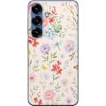 Pikkukuva 1 / 3: Samsung Galaxy S25+ Läpinäkyvä kuori Kukat