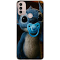 Pikkukuva 1 / 3: Motorola Moto E40 Läpinäkyvä kuori Stitch & Napp - vauvateema söpöllä hahmolla