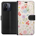 Miniatyrbild 1 av 3: Xiaomi Redmi 12C Plånboksfodral Blommor