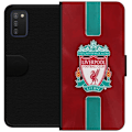 Miniatyrbillede 1 af 3: Samsung Galaxy A03s Tegnebogsetui Liverpool FC - Klassisk Fodboldstolthed i Rødt