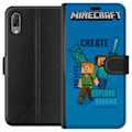 Pikkukuva 1 / 3: Sony Xperia L3 Lompakkokotelo Minecraft Luolastot