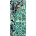 Kompatibelt Mobildeksel til Xiaomi Mi 10 5G Turkis marmorgrafikk turkis