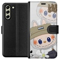 Pikkukuva 1 / 3: Samsung Galaxy S21 FE 5G Lompakkokotelo Labubu Minimal Mood -