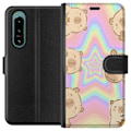 Pikkukuva 1 / 3: Sony Xperia 5 IV Lompakkokotelo Kawaii Capybara Galaxy Söpö