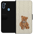Miniatyrbillede 1 af 3: Samsung Galaxy A11 Tegnebogsetui Lille Teddy – klassisk teddy i enkel design