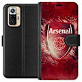 Miniatyrbillede 1 af 3: Xiaomi Redmi Note 10 Pro Tegnebogsetui Arsenal Fodbold