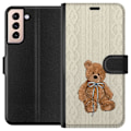 Miniatyrbilde 1 av 3: Samsung Galaxy S21 Lommeboketui Liten Bamse – klassisk bamse i enkel design