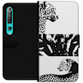 Pikkukuva 1 / 3: Xiaomi Mi 10 5G Lompakkokotelo Leopard Faces