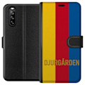 Miniatyrbillede 1 af 3: Sony Xperia 10 III Tegnebogsetui Djurgården – fodbold