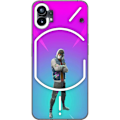 Pikkukuva 1 / 3: Nothing Phone (1) Läpinäkyvä kuori musta ritari fortnite