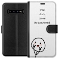 Pikkukuva 1 / 3: Samsung Galaxy S10 Lompakkokotelo Et Tunne Salasanaani