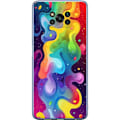 Miniatyrbild 1 av 3: Xiaomi Poco X3 Pro Genomskinligt Skal Color Splash Abstrakt Konst Design Färgstarkt Mönster Modern Populär Väggkonst Grafiskt Trend