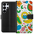 Miniatyrbillede 1 af 3: Samsung Galaxy S25 Ultra Tegnebogsetui Sommerfugle Slør
