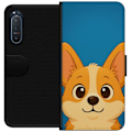 Pikkukuva 1 / 3: Sony Xperia 5 II Lompakkokotelo Hello Corgi