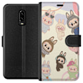 Miniatyrbillede 1 af 3: OnePlus 6T Tegnebogsetui Labubu Pop Mart Samling Motiv Figur Samling Design Populært Art Toy Pop Mart Kreativ Grafisk