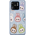 Miniatyrbilde 1 av 3: Xiaomi Redmi 10C Gjennomsiktig deksel Pastel Labubu