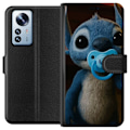 Pikkukuva 1 / 3: Xiaomi 12 Pro Lompakkokotelo Stitch & Napp - vauvateema söpöllä hahmolla
