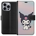 Miniatyrbilde 1 av 3: Apple iPhone 16 Pro Max Lommeboketui Kawaii Sanrio Kuromi