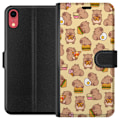 Miniatyrbillede 1 af 3: Apple iPhone XR Tegnebogsetui Kawaii capybara mobilcover med flere søde figurer