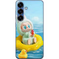 Miniatyrbillede 1 af 3: Samsung Galaxy S25+ Gennemsigtig cover Labubu Stripe Attack -