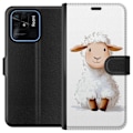 Pikkukuva 1 / 3: Xiaomi Redmi 10C Lompakkokotelo Suloinen Lammas - lasten ja va