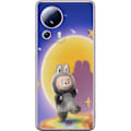 Pikkukuva 1 / 3: Xiaomi 13 Lite Läpinäkyvä kuori Labubu Neon Pop - Neonväri pop-taiteen hirviö