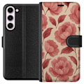 Miniatyrbilde 1 av 3: Samsung Galaxy S23+ Lommeboketui Rose Blomst
