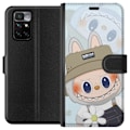 Pikkukuva 1 / 3: Xiaomi Redmi 10 Lompakkokotelo Labubu hattuineen - Pop Mart -h