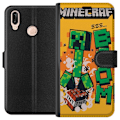Miniatyrbild 1 av 3: Huawei P20 lite Plånboksfodral Minecraft Boom