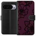 Kompatibel Tegnebogsetui til Google Pixel 10 Pro XL Brombærblomst lilla