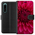 Pikkukuva 1 / 3: Sony Xperia 5 IV Lompakkokotelo Rosecore