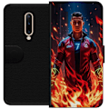 Miniatyrbillede 1 af 3: OnePlus 7 Pro Tegnebogsetui Ronaldo Inferno - fodboldhelt i flammer