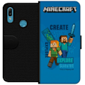 Miniatyrbillede 1 af 3: Huawei Y6 (2019) Tegnebogsetui Minecraft Huler