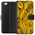 Miniatyrbild 1 av 3: Apple iPhone 5 Plånboksfodral Banana Pattern – lekfullt mö