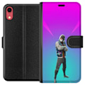 Miniatyrbillede 1 af 3: Apple iPhone XR Tegnebogsetui sort ridder fortnite