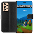 Miniatyrbillede 1 af 3: Samsung Galaxy A33 5G Tegnebogsetui Minecraft Key Art
