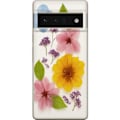 Pikkukuva 1 / 3: Google Pixel 6 Pro Läpinäkyvä kuori Painetut kukat