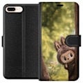 Miniatyrbild 1 av 3: Apple iPhone 8 Plus Plånboksfodral Labubu Graffiti Vibes – Gatukonst i monsterform