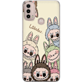Pikkukuva 1 / 3: Motorola Moto E40 Läpinäkyvä kuori Labubu Pastel Collection