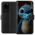 Pikkukuva 1 / 3: Samsung Galaxy S20 Ultra Lompakkokotelo Stitch & Napp - vauvateema söpöllä hahmolla