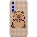 Pikkukuva 1 / 3: Samsung Galaxy A54 Läpinäkyvä kuori Mobilskal kawaii capybara flera figurer japansk stil
