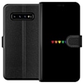 Miniatyrbillede 1 af 3: Samsung Galaxy S10 Tegnebogsetui Stolt Hjerter