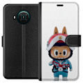 Pikkukuva 1 / 3: Nokia X10 Lompakkokotelo How2work Labubu hirviöt x Ultraman Blue -hahmo