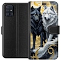 Miniatyrbilde 1 av 3: Samsung Galaxy A51 Lommeboketui Ulver i månen